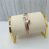 Браслет сталь ос-12389 /5*6см золотой 12389