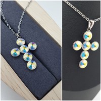 Кулон Swarovski оп-12390 хамелеон 12390