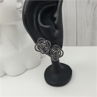 Серьги оп-12563 /1,5см 12563