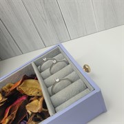 Кольцо оп-8406 прозрачный 8406