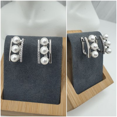 Серьги оп-13005 жемчуг 13005