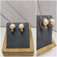 Серьги оп-12819 жемчуг 12819