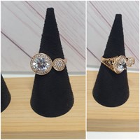 Кольцо оп-12888 Прозрачный 12888