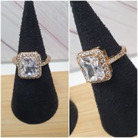 Кольцо оп-12897 Прозрачный 12897