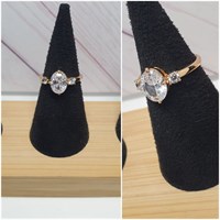 Кольцо оп-12894 Прозрачный 12894