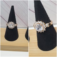 Кольцо оп-12895 Прозрачный 12895